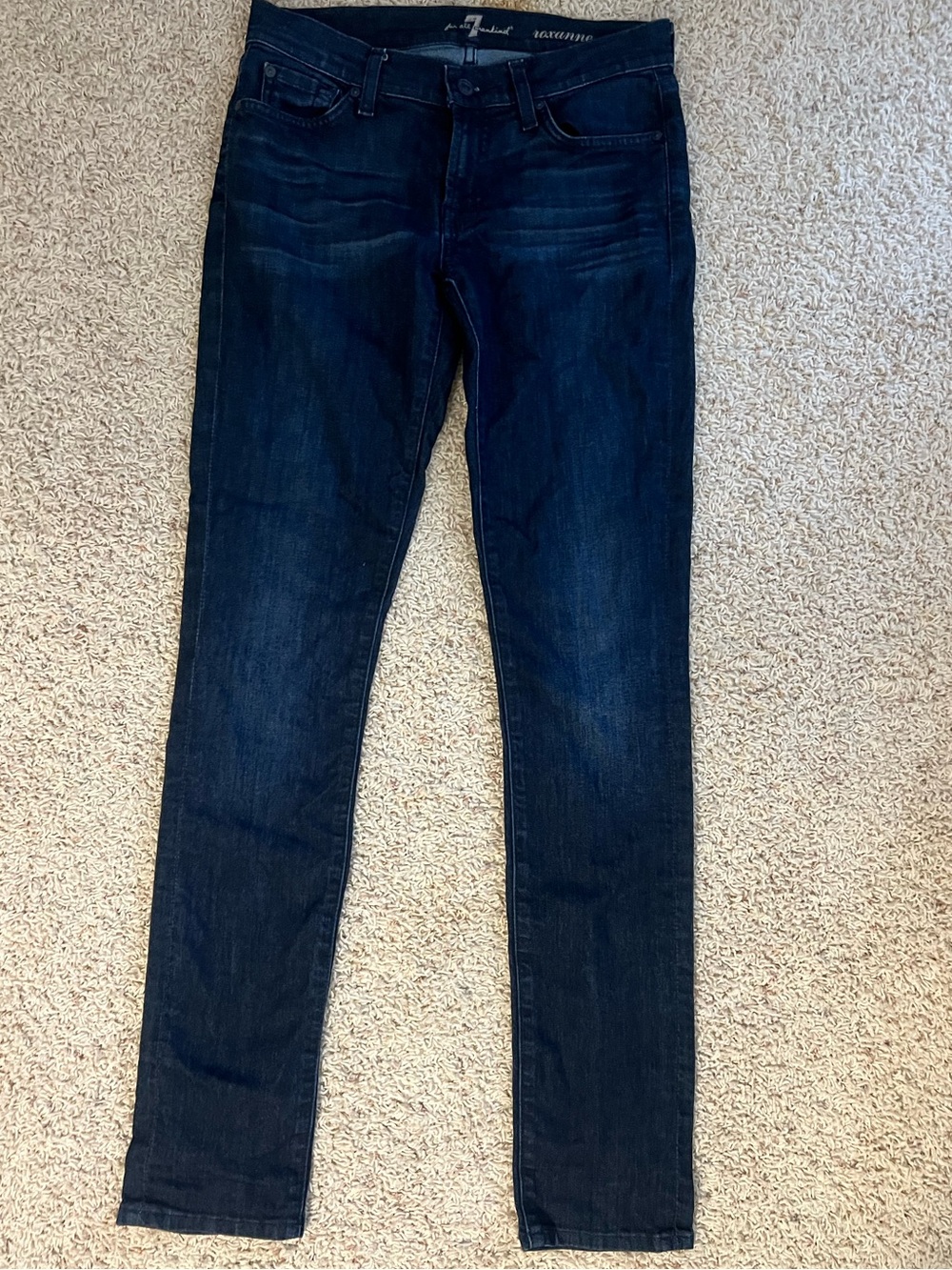 7FAM Women’s Jeans Roxanne Size 27 Excellent